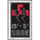 Charity Edition - Germany / Saarland 1955 - 1,500 Pfennig