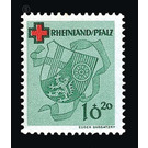 Charity Edition  - Germany / Western occupation zones / Rheinland-Pfalz 1949 - 10 Pfennig