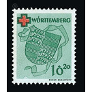 Charity Edition  - Germany / Western occupation zones / Württemberg-Hohenzollern 1949 - 10 Pfennig