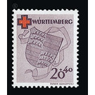 Charity Edition  - Germany / Western occupation zones / Württemberg-Hohenzollern 1949 - 20 Pfennig