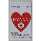 Charity stamp (Red Cross week) - Slovenia 2020 - 0.17