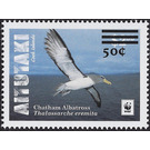 Chatham Albatross (Thalassarche eremita) - Surcharged - Aitutaki 2019 - 50