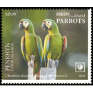 Chestnut-Fronted Macaw - Polynesia / Penrhyn 2019
