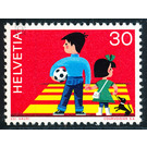 Children as road users  - Switzerland 1969 - 30 Rappen