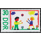 children's drawings  - Germany / German Democratic Republic 1967 - 30 Pfennig