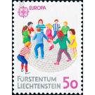 children's games  - Liechtenstein 1989 - 50 Rappen