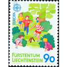 children's games  - Liechtenstein 1989 - 90 Rappen