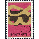 Christian symbols  - Liechtenstein 1967 - 20 Rappen