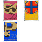 Christian symbols  - Liechtenstein 1967 Set