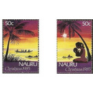 Christmas 1985 - Micronesia / Nauru Set