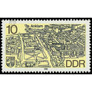 Cityscapes: District Cities in the north of the GDR  - Germany / German Democratic Republic 1988 - 10 Pfennig