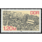 Cityscapes: District Cities in the north of the GDR  - Germany / German Democratic Republic 1988 - 120 Pfennig