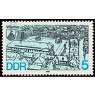 Cityscapes: District Cities in the north of the GDR  - Germany / German Democratic Republic 1988 - 5 Pfennig