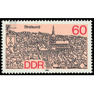 Cityscapes: District Cities in the north of the GDR  - Germany / German Democratic Republic 1988 - 60 Pfennig