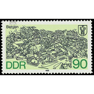 Cityscapes: District Cities in the north of the GDR  - Germany / German Democratic Republic 1988 - 90 Pfennig