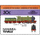 Class C1 4-4-2 1902 British - Polynesia / Tuvalu, Nanumea 1984