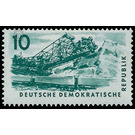 coal mining  - Germany / German Democratic Republic 1957 - 10 Pfennig