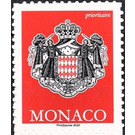 Coat of Arms (2020 Imprint Date) - Monaco 2020