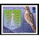 Coat of Arms and Turtle Dove - Caribbean / British Virgin Islands 2020 - 300