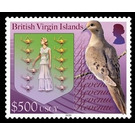 Coat of Arms and Turtle Dove - Caribbean / British Virgin Islands 2020 - 500