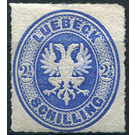 Coat of arms in oval - Germany / Old German States / Lübeck 1863