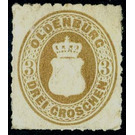 Coat of arms in oval - Germany / Old German States / Oldenburg 1867 - 3