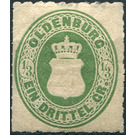 Coat of arms in oval - Germany / Old German States / Oldenburg 1867