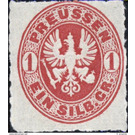 Coat of arms in oval - Germany / Prussia 1861 - 1