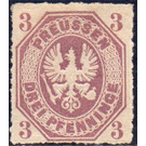 Coat of arms in oval - Germany / Prussia 1865 - 3