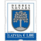 Coat of Arms of Durbe - Latvia 2020 - 1