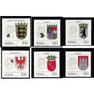 Coat of arms of the Land of the Federal Republic of Germany (1)  - Germany / Federal Republic of Germany 1992 Set