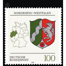 Coat of arms of the Land of the Federal Republic of Germany (2)  - Germany / Federal Republic of Germany 1993 - 100 Pfennig