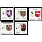 Coat of arms of the Land of the Federal Republic of Germany (2)  - Germany / Federal Republic of Germany 1993 Set