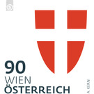 Coat of arms of Vienna  - Austria / II. Republic of Austria 2018 - 90 Euro Cent