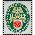 Commemorative stamp series  - Germany / Deutsches Reich 1929 - 8 Reichspfennig