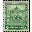 Commemorative stamp series - Germany / Deutsches Reich 1931 - 8 Reichspfennig