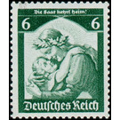 Commemorative stamp series  - Germany / Deutsches Reich 1935 - 6 Reichspfennig