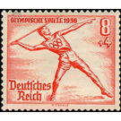 Commemorative stamp series  - Germany / Deutsches Reich 1936 - 8 Reichspfennig