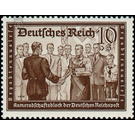 Commemorative stamp series  - Germany / Deutsches Reich 1939 - 10 Reichspfennig