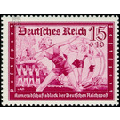 Commemorative stamp series  - Germany / Deutsches Reich 1939 - 15 Reichspfennig