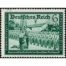 Commemorative stamp series  - Germany / Deutsches Reich 1939 - 6 Reichspfennig