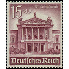 Commemorative stamp series  - Germany / Deutsches Reich 1940 - 15 Reichspfennig