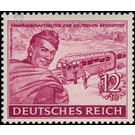 Commemorative stamp series  - Germany / Deutsches Reich 1944 - 12 Reichspfennig
