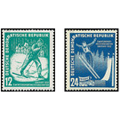 Commemorative stamp series  - Germany / German Democratic Republic 1952 Set