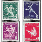 Commemorative stamp series  - Germany / German Democratic Republic 1956 Set