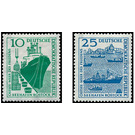 Commemorative stamp series  - Germany / German Democratic Republic 1958 Set