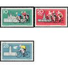 Commemorative stamp series  - Germany / German Democratic Republic 1962 Set