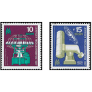 Commemorative stamp series  - Germany / German Democratic Republic 1967 Set