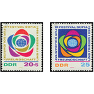 Commemorative stamp series  - Germany / German Democratic Republic 1968 Set