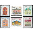 Commemorative stamp series  - Germany / German Democratic Republic 1969 Set